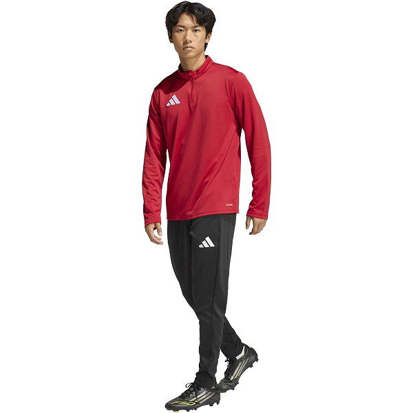 Adidas Entrada 26 Ziptop Hommes - Rouge / Blanc