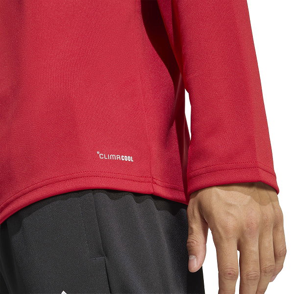 Adidas Entrada 26 Ziptop Hommes - Rouge / Blanc