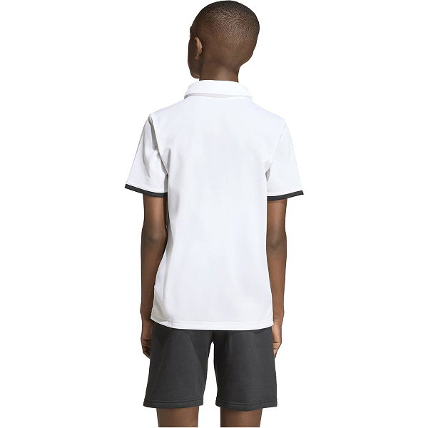 Adidas Entrada 26 Polo Kinderen - Wit