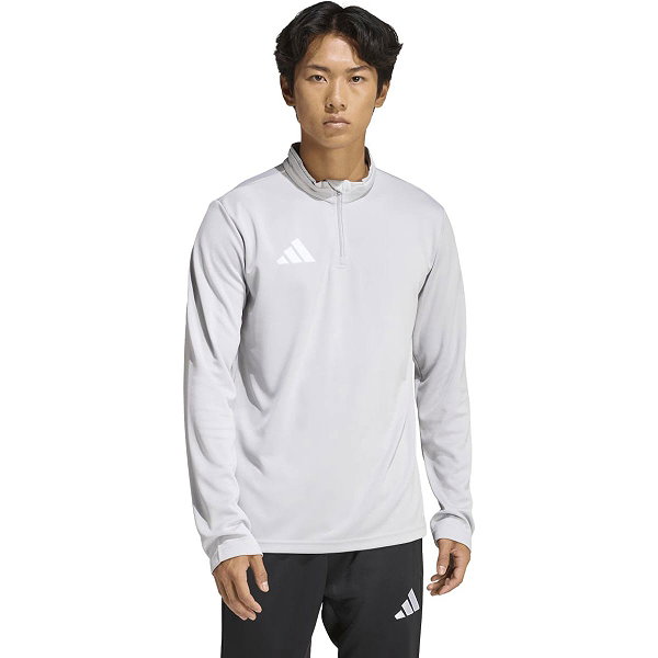 Adidas Entrada 26 Ziptop Hommes - Gris / Blanc