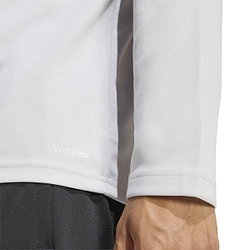 Présentation: Adidas Entrada 26 Ziptop Hommes - Gris / Blanc