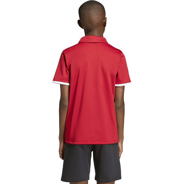 Adidas Entrada 26 Polo Kinderen - Rood