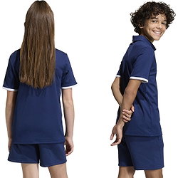 Vorschau: Adidas Entrada 26 Poloshirt Kinder - Marine