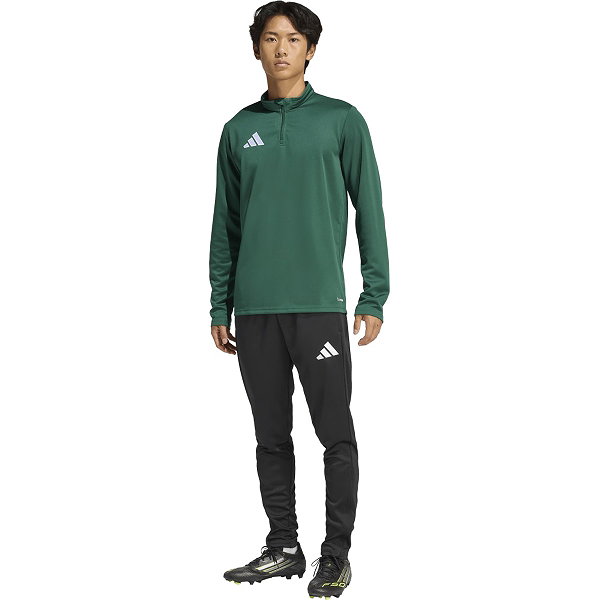 Adidas Entrada 26 Ziptop Heren - Donkergroen / Wit