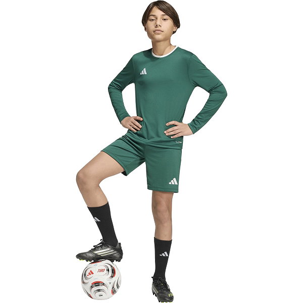 Adidas Entrada 26 Maillot À Manches Longues Enfants - Vert Foncé