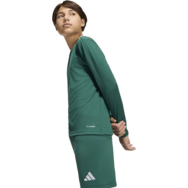 Adidas Entrada 26 Maillot À Manches Longues Enfants - Vert Foncé
