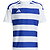 Adidas Hooped 26 Maillot Manches Courtes Enfants - Blanc / Royal