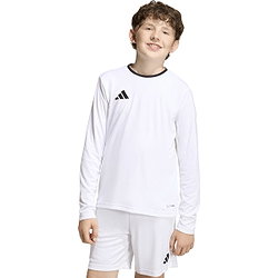 Voorvertoning: Adidas Entrada 26 Voetbalshirt Lange Mouw Kinderen - Wit