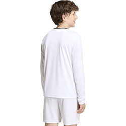Voorvertoning: Adidas Entrada 26 Voetbalshirt Lange Mouw Kinderen - Wit