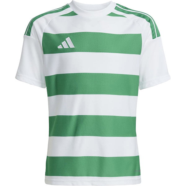 Adidas Hooped 26 Maillot Manches Courtes Enfants - Blanc / Vert