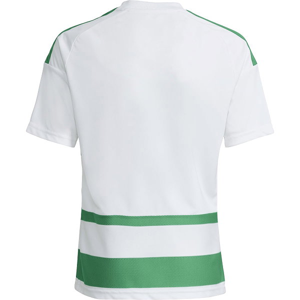 Adidas Hooped 26 Maillot Manches Courtes Enfants - Blanc / Vert