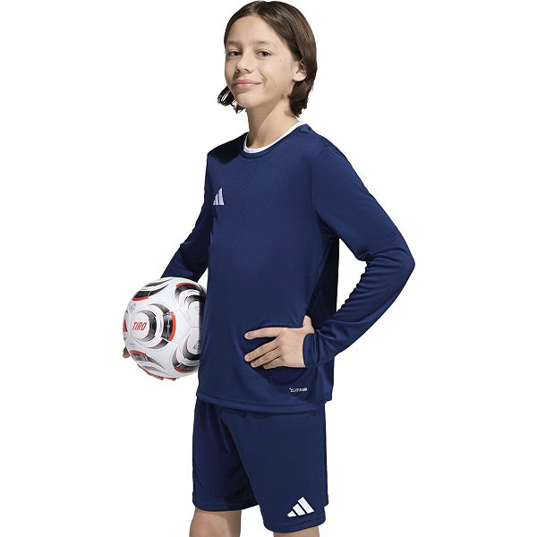 Adidas Entrada 26 Maillot À Manches Longues Enfants - Marine