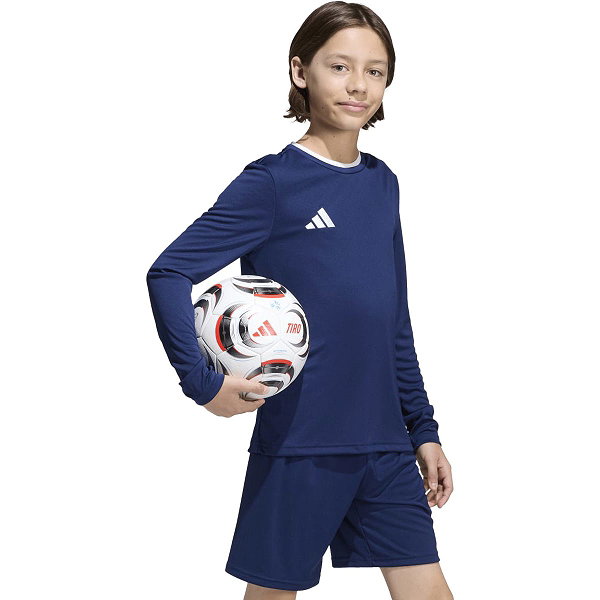 Adidas Entrada 26 Maillot À Manches Longues Enfants - Marine