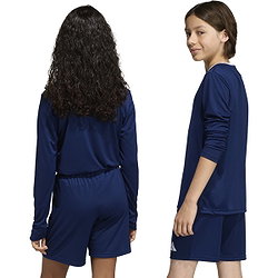 Présentation: Adidas Entrada 26 Maillot À Manches Longues Enfants - Marine