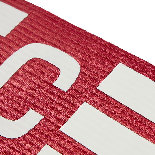 Adidas Tiro Aanvoerdersband Met Klittenband - Rood / Wit