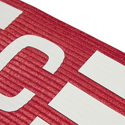 Voorvertoning: Adidas Tiro Aanvoerdersband Met Klittenband - Rood / Wit