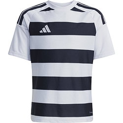 Adidas Hooped 26 Shirt Korte Mouw Kinderen - Grijs / Zwart