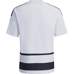 Présentation: Adidas Hooped 26 Maillot Manches Courtes Enfants - Gris / Noir