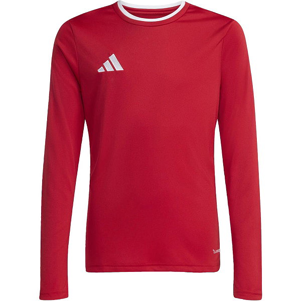 Adidas Entrada 26 Maillot À Manches Longues Enfants - Rouge