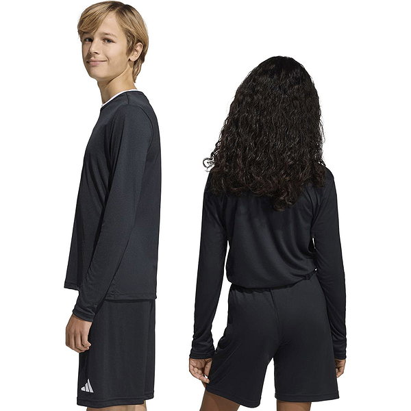 Adidas Entrada 26 Maillot À Manches Longues Enfants - Noir