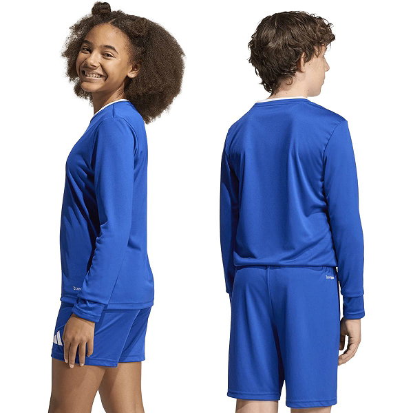 Adidas Entrada 26 Trikot Langarm Kinder - Royal