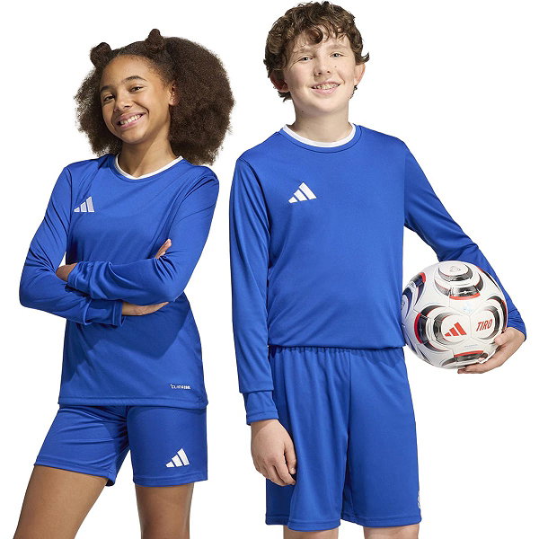 Adidas Entrada 26 Trikot Langarm Kinder - Royal