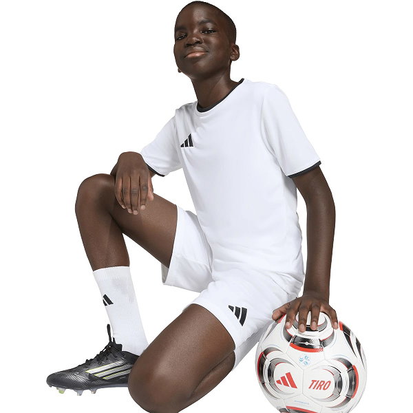 Adidas Entrada 26 Short Enfants - Blanc