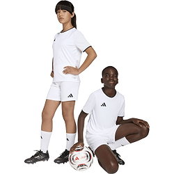 Présentation: Adidas Entrada 26 Short Enfants - Blanc