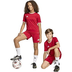 Présentation: Adidas Entrada 26 Short Enfants - Rouge