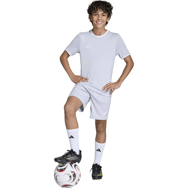 Adidas Entrada 26 Short Enfants - Gris