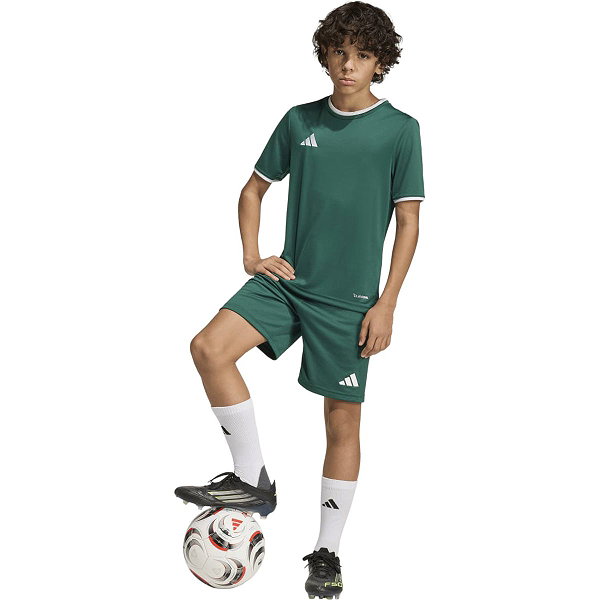 Adidas Entrada 26 Short Enfants - Vert Foncé