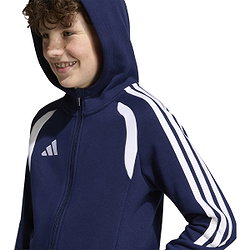 Voorvertoning: Adidas Tiro 26 League Sweater Met Rits Kinderen - Marine