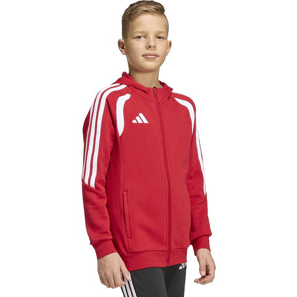 Adidas Tiro 26 League Sweat-Shirt Zippé Enfants - Rouge