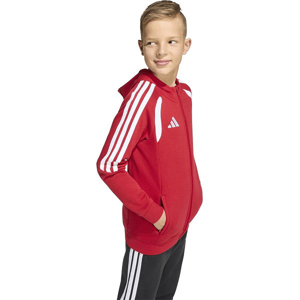 Adidas Tiro 26 League Sweat-Shirt Zippé Enfants - Rouge