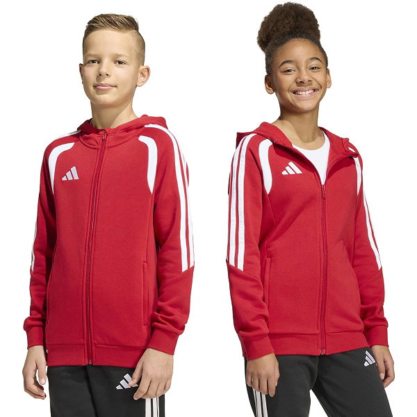 Adidas Tiro 26 League Sweat-Shirt Zippé Enfants - Rouge