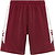 Kappa Lucio Short Heren - Bordeaux / Wit