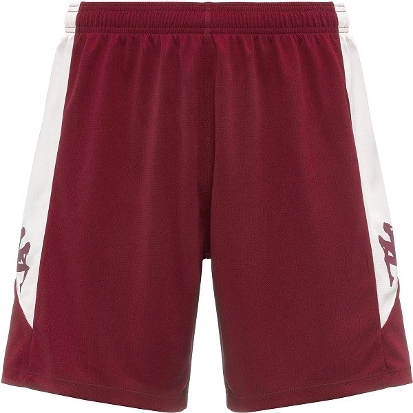 Kappa Lucio Short Heren - Bordeaux / Wit
