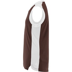 Voorvertoning: Craft Contrast Basketbalshirt Kinderen - Bordeaux / Wit