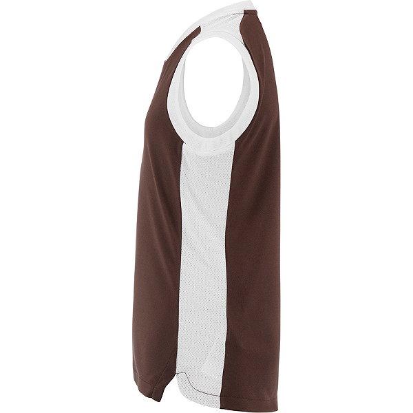 Craft Contrast Basketbalshirt Kinderen - Bordeaux / Wit