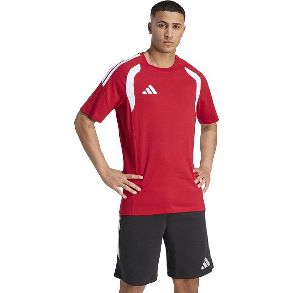 Adidas Tiro 26 League T-Shirt Herren - Rot / Weiß