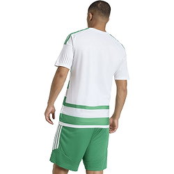 Vorschau: Adidas Hooped 26 Striped Trikot Kurzarm Herren - Weiß / Grün
