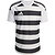 Adidas Hooped 26 Striped Trikot Kurzarm Herren - Grau / Weiß
