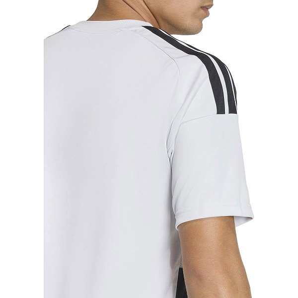 Adidas Hooped 26 Striped Trikot Kurzarm Herren - Grau / Weiß