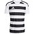 Adidas Hooped 26 Striped Trikot Kurzarm Herren - Weiß / Schwarz