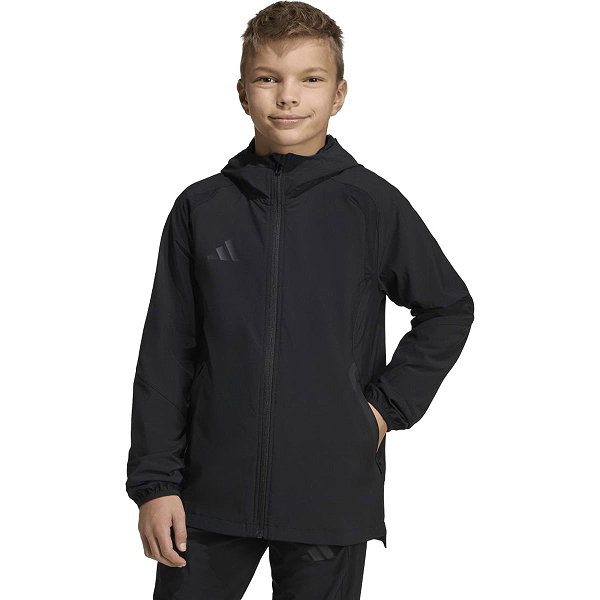 Adidas Tiro Travel Windbreaker Kinderen - Zwart