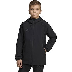 Voorvertoning: Adidas Tiro Travel Windbreaker Kinderen - Zwart