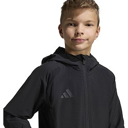 Voorvertoning: Adidas Tiro Travel Windbreaker Kinderen - Zwart
