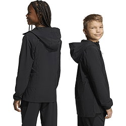 Voorvertoning: Adidas Tiro Travel Windbreaker Kinderen - Zwart