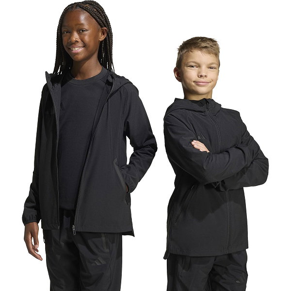 Adidas Tiro Travel Windbreaker Kinderen - Zwart