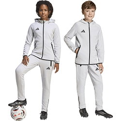 Présentation: Adidas Tiro Travel Pantalon Sweat Enfants - Gris / Noir